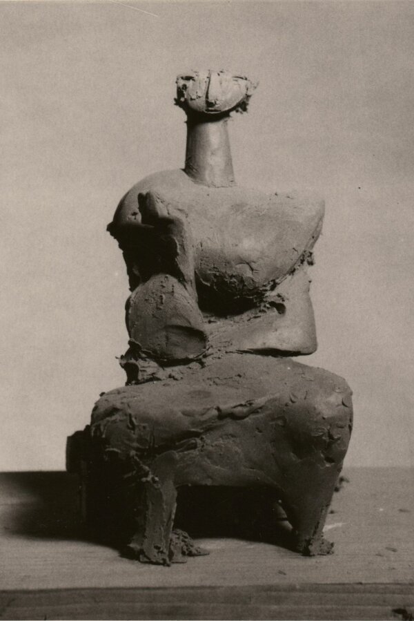 Jiří Myszak, Kouřící, výška cca 25 cm